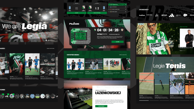 AI-Driven Transformation of CMS, Website and Mobile App for Legia Warszawa